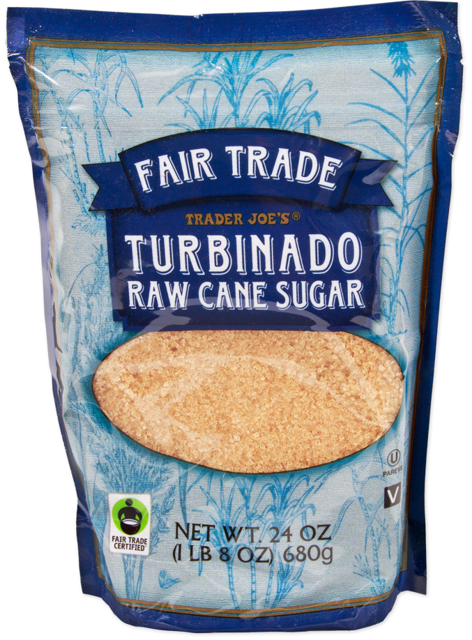 Trader Joe's Fair Trade turbinado raw cane sugar
