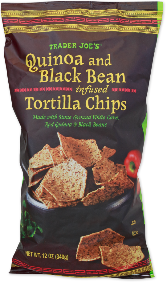 Trader Joe's quinoa and black bean infused tortilla chips