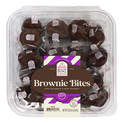 Sugar Bowl Bakery brownie bites 32-count pack