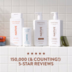 Native Coconut and Vanilla paraben-free shampoo