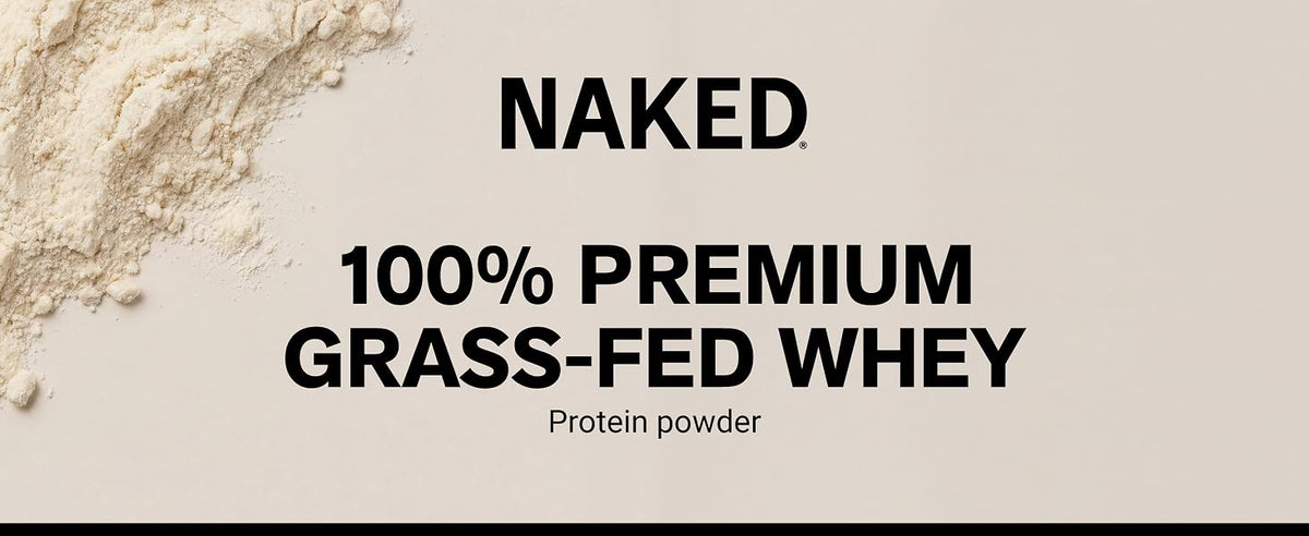 Clean ingredient NAKED whey protein powder