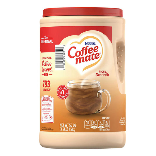 Coffee Mate Original powdered coffee creamer canister