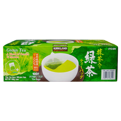 Kirkland Signature Sencha and matcha green tea blend