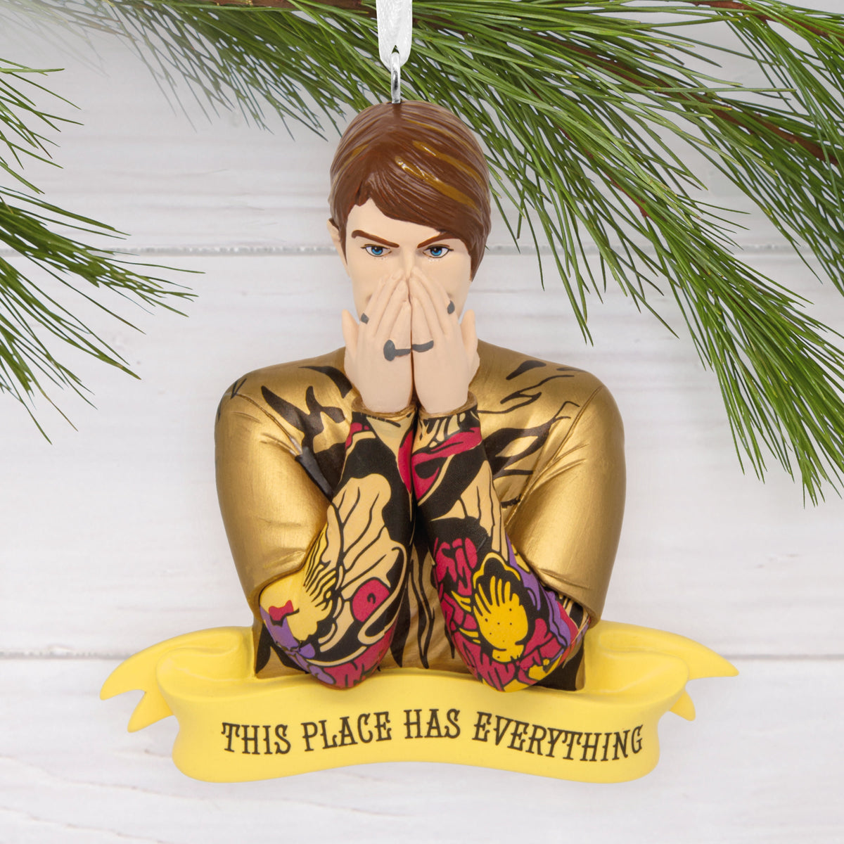 Saturday Night Live Stefon holiday tree decoration