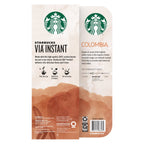 Medium roast Starbucks instant coffee packets