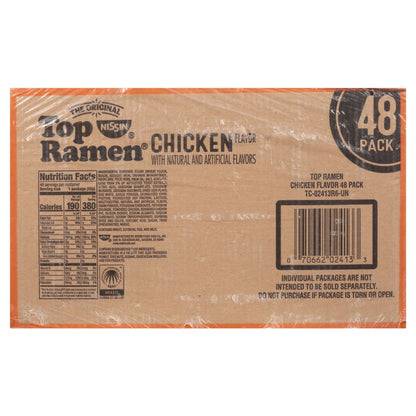Nissin ramen 48-pack value box