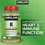 Kirkland Signature Vitamin E 500 softgels supplement
