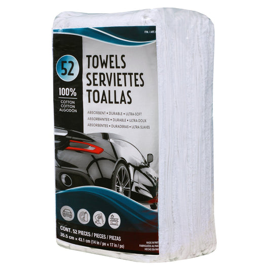 14 x 17 inch Unitex cotton cleaning towels