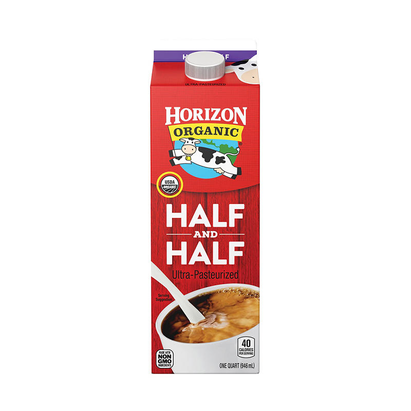 Horizon Organic half and half 32 fl oz carton