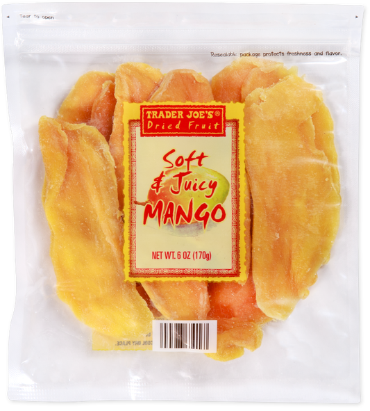 Trader Joe's Soft & Juicy Mango snack