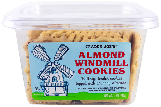 Trader Joe's Almond Windmill Cookies