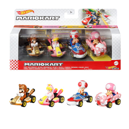 Mario Kart Hot Wheels set with one exclusive vehicle