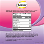 Caltrate advanced bone health minerals supplement packaging