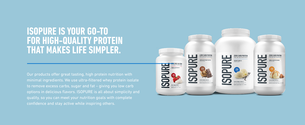 Isopure Zero Carb Whey Isolate Protein Powder, Creamy Vanilla 3 LB - product image 21