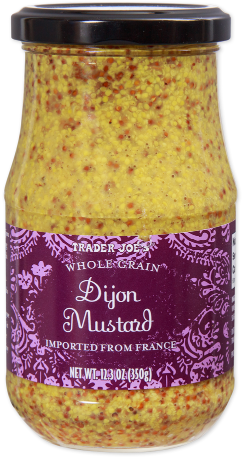 Trader Joe's Whole Grain Dijon Mustard pantry condiment