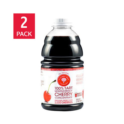 Cherry Bay Orchards tart cherry concentrate 2-pack bottles