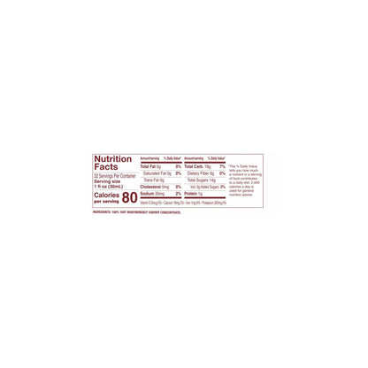 Cherry Bay Orchards no sugar added cherry concentrate