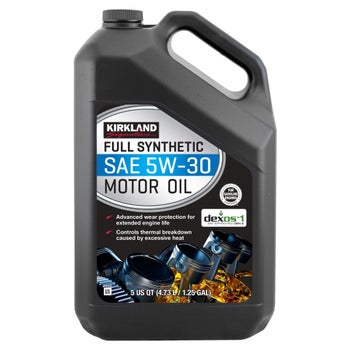 Kirkland Signature 5W-30 full synthetic motor oil 2 pack