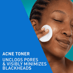 CeraVe 2% salicylic acid facial skincare toner
