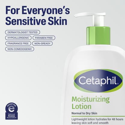 Cetaphil unscented moisturizing lotion