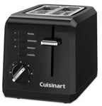 Cuisinart compact plastic toaster with wide slots