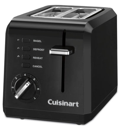 Cuisinart compact plastic toaster with wide slots