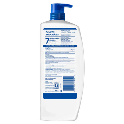 Head & Shoulders advanced scalp care shampoo and conditioner bottle