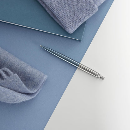 Waterloo Blue Parker Jotter medium point pen