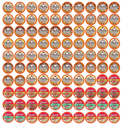 Two Rivers Coffee 100-count variety coffee pod pack