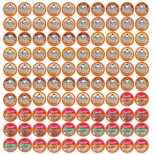Two Rivers Coffee ice cream flavored coffee pod sampler