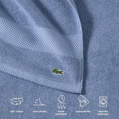 Premium Lacoste Supima cotton bath towel for bathroom