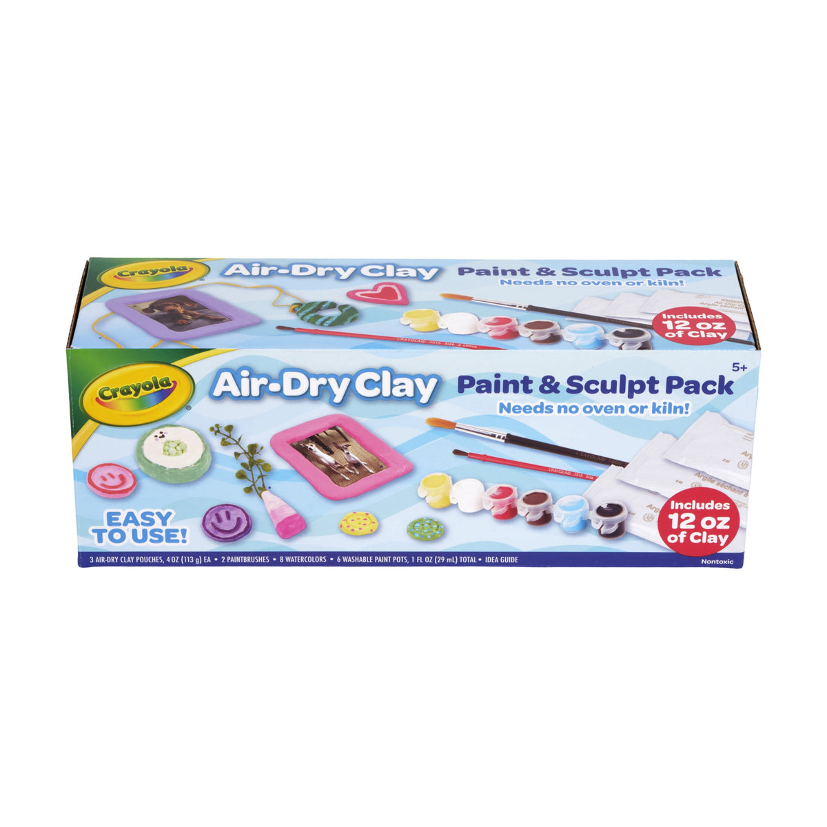 Crayola Paint & Sculpt Pack craft kit for ages 5+