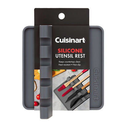Cuisinart silicone utensil rest with four-utensil capacity