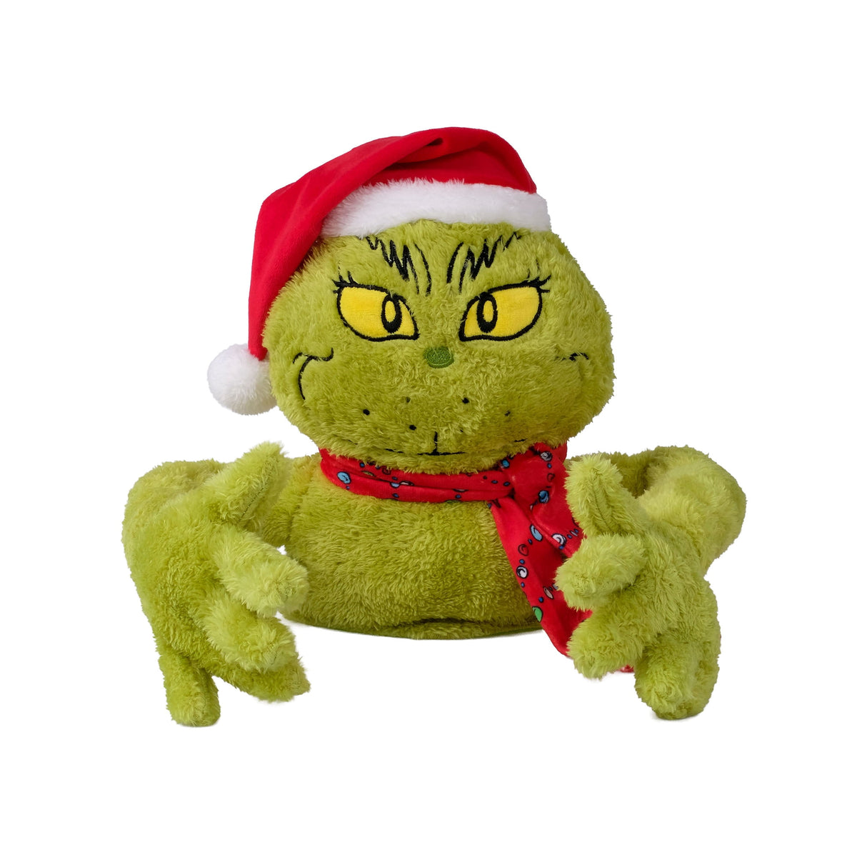 Dr. Seuss Grinch tree hugger with long wrap-around arms