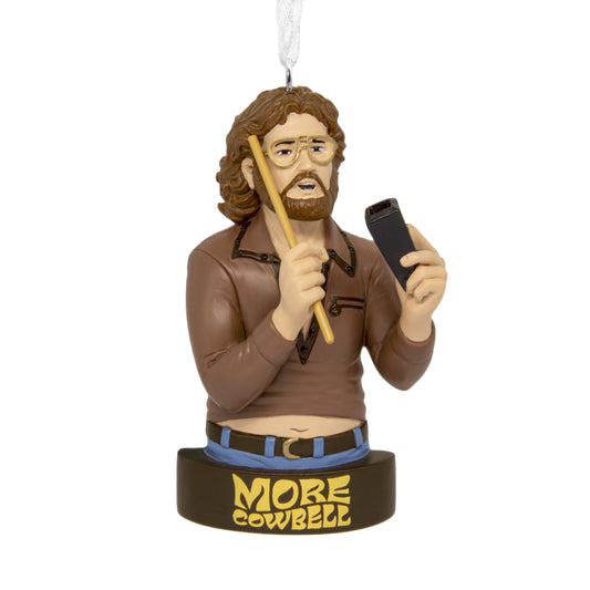 Hallmark Saturday Night Live cowbell Christmas ornament