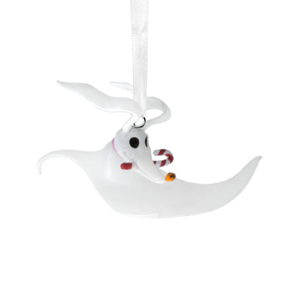 Hallmark Zero ornament holding a candy cane