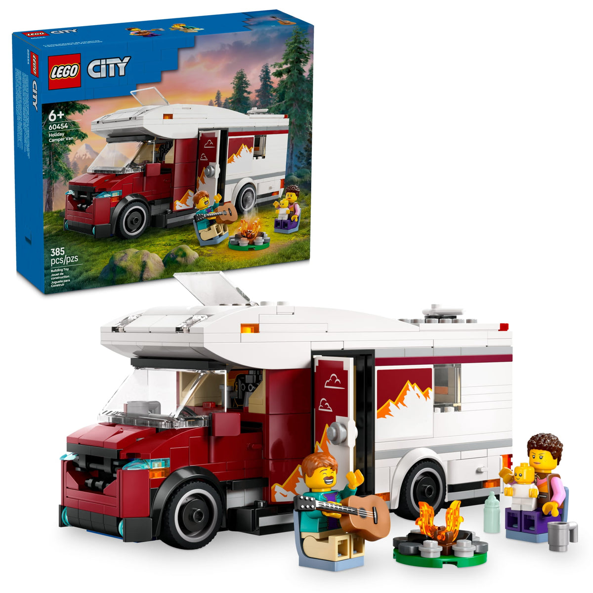 LEGO City Holiday Adventure Camper Van building set 60454