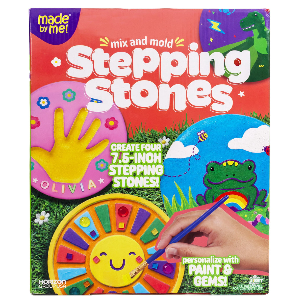 Made By Me Mix & Mold Stepping Stones craft kit