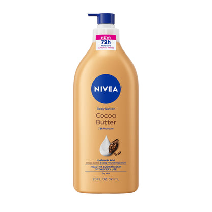 NIVEA Cocoa Butter Body Lotion for dry skin