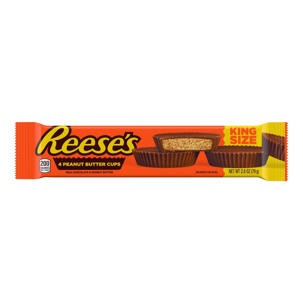 Reese's milk chocolate peanut butter cups king size pack