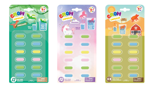 Evriholder Sponge Grow Capsules water-activated creature toys
