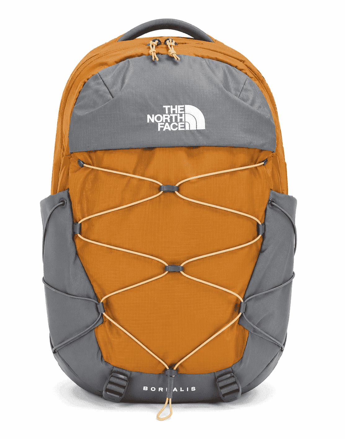 The North Face Borealis 28L backpack in Burnt Umber and Ant Grey