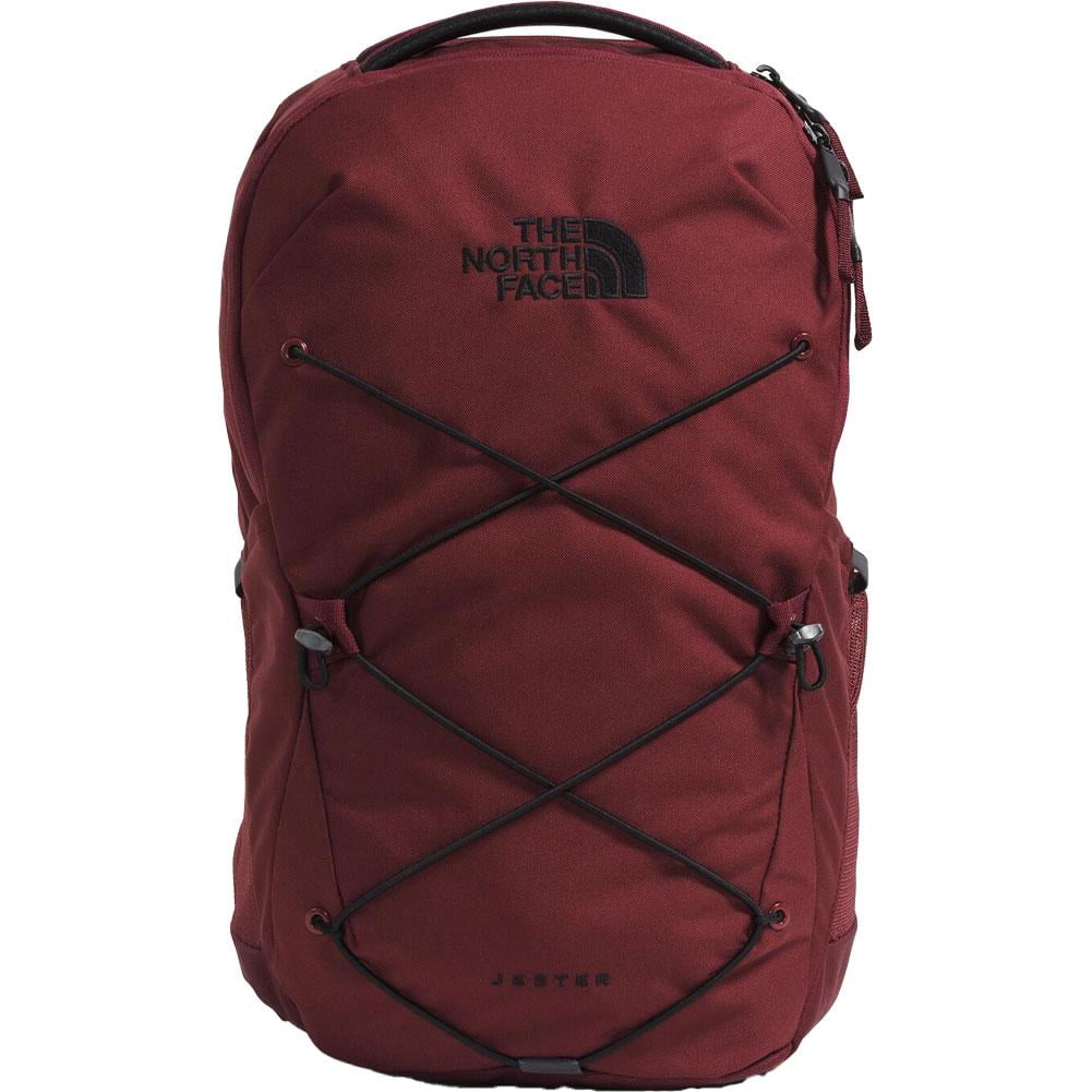 The North Face Jester everyday laptop backpack in Sumac and TNF Negro