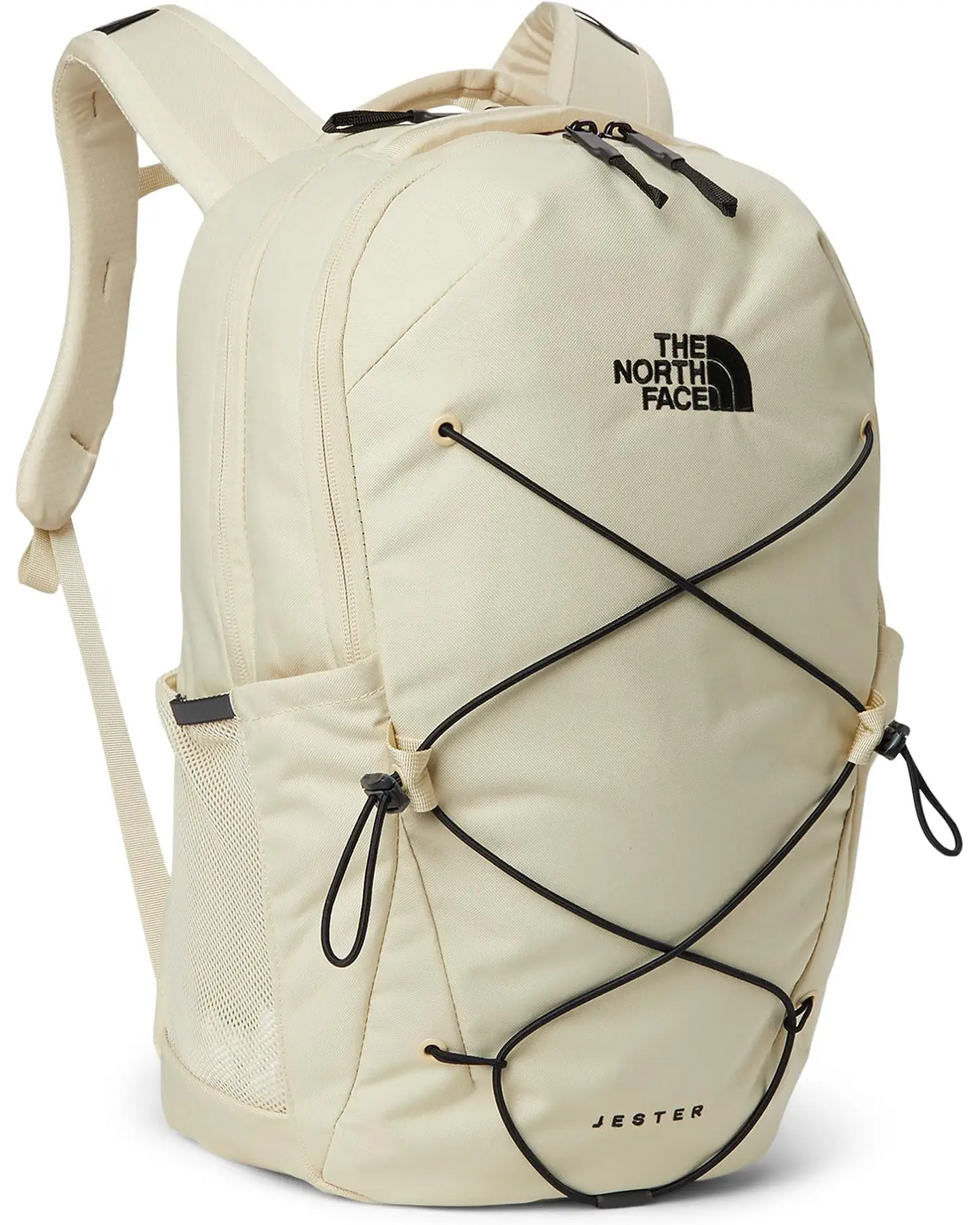 The North Face women's Jester everyday laptop backpack in Gravel TNF Black