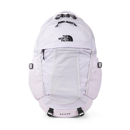 The North Face women's Recon backpack in Lavender Fog and TNF Black