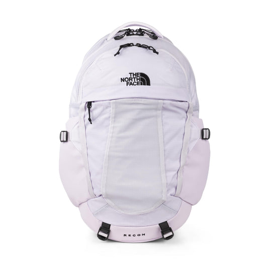 The North Face women's Recon backpack in Lavender Fog and TNF Black