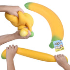 Toymendous Laffy Snacks squishy banana sensory toy