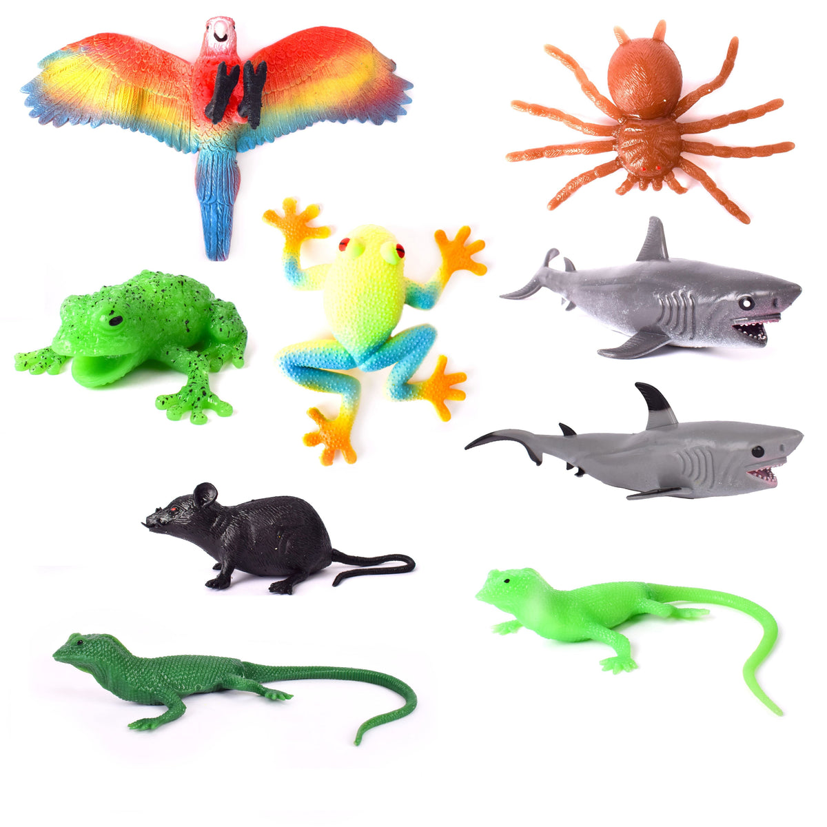 Toymendous lifelike sand-filled squishy animal novelty toy