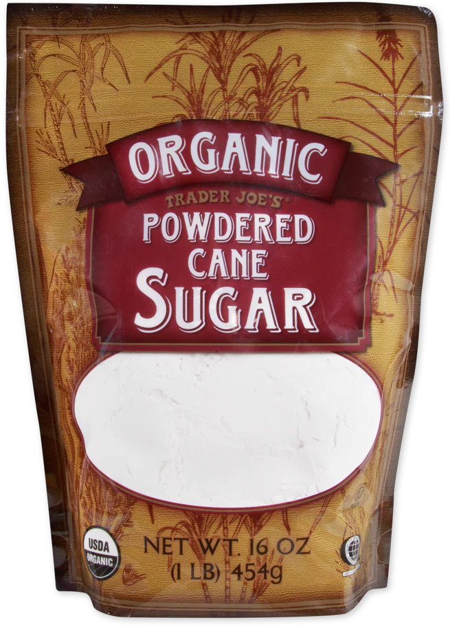 Trader Joe's — Organic Powdered Cane Sugar