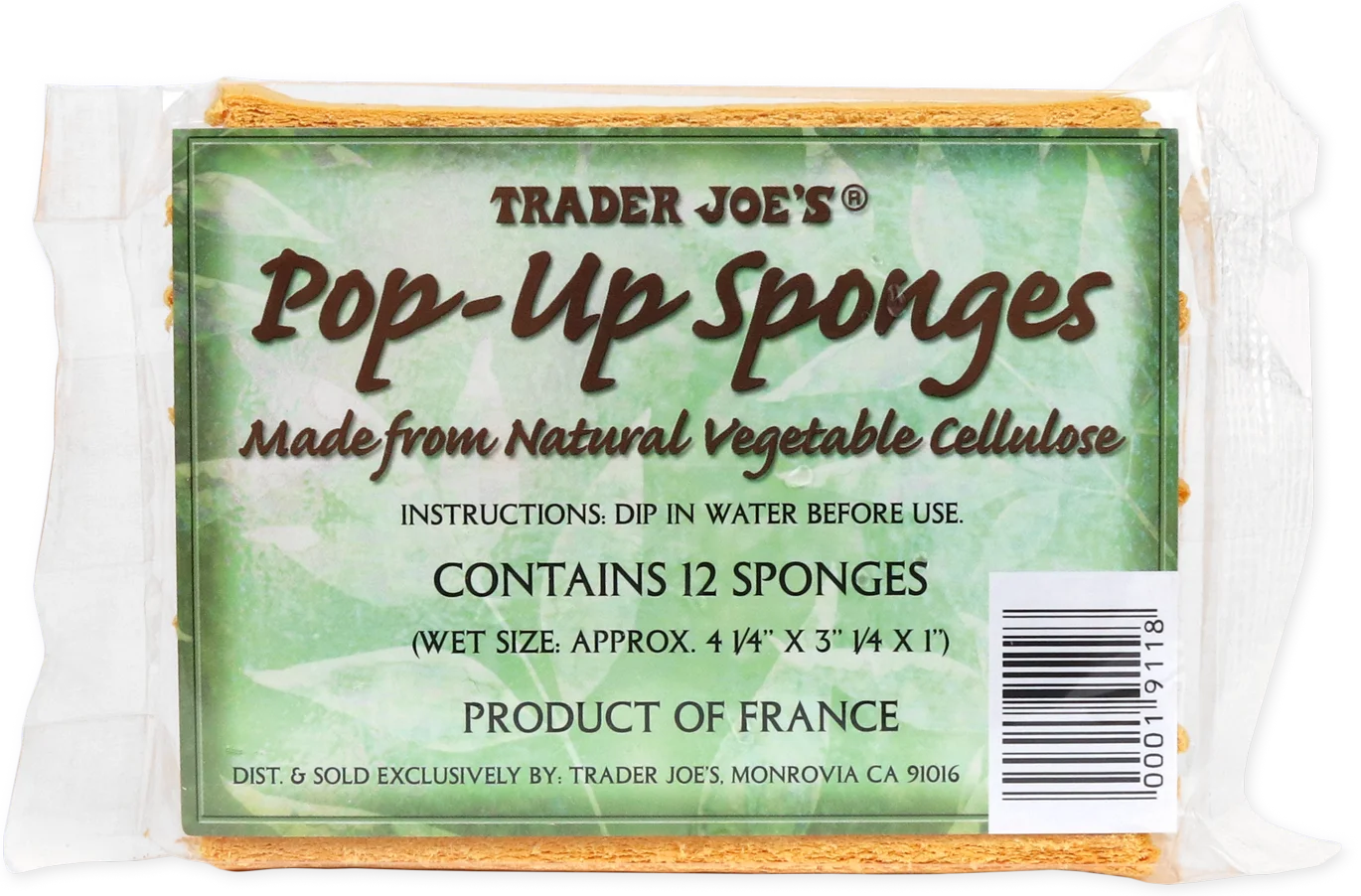 Trader Joe's — Pop-Up Sponges